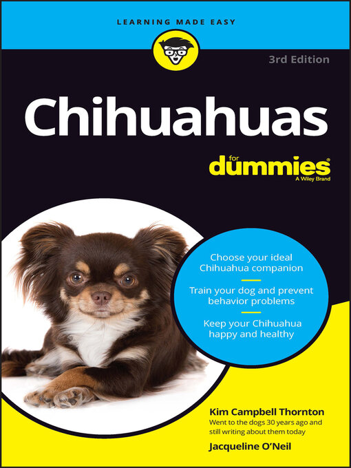 Title details for Chihuahuas For Dummies by Kim Campbell Thornton - Available